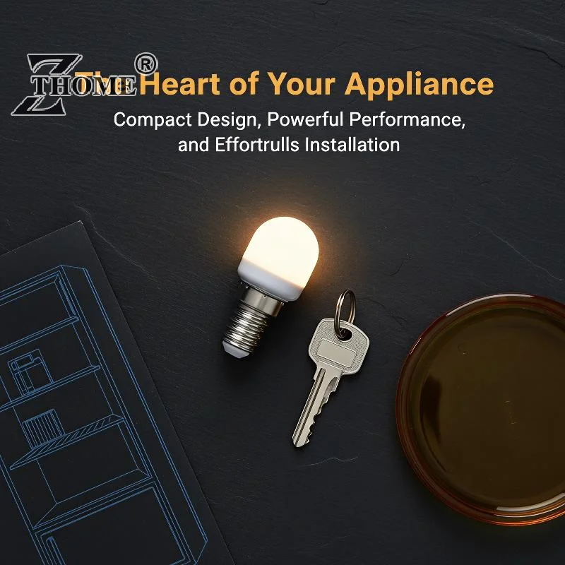 1Pc E14 220V LED Refrigerator Lamp Light Bulbs Mini Night Light Refrige Cabinet Display Lamps LED Spotlight Home Decor