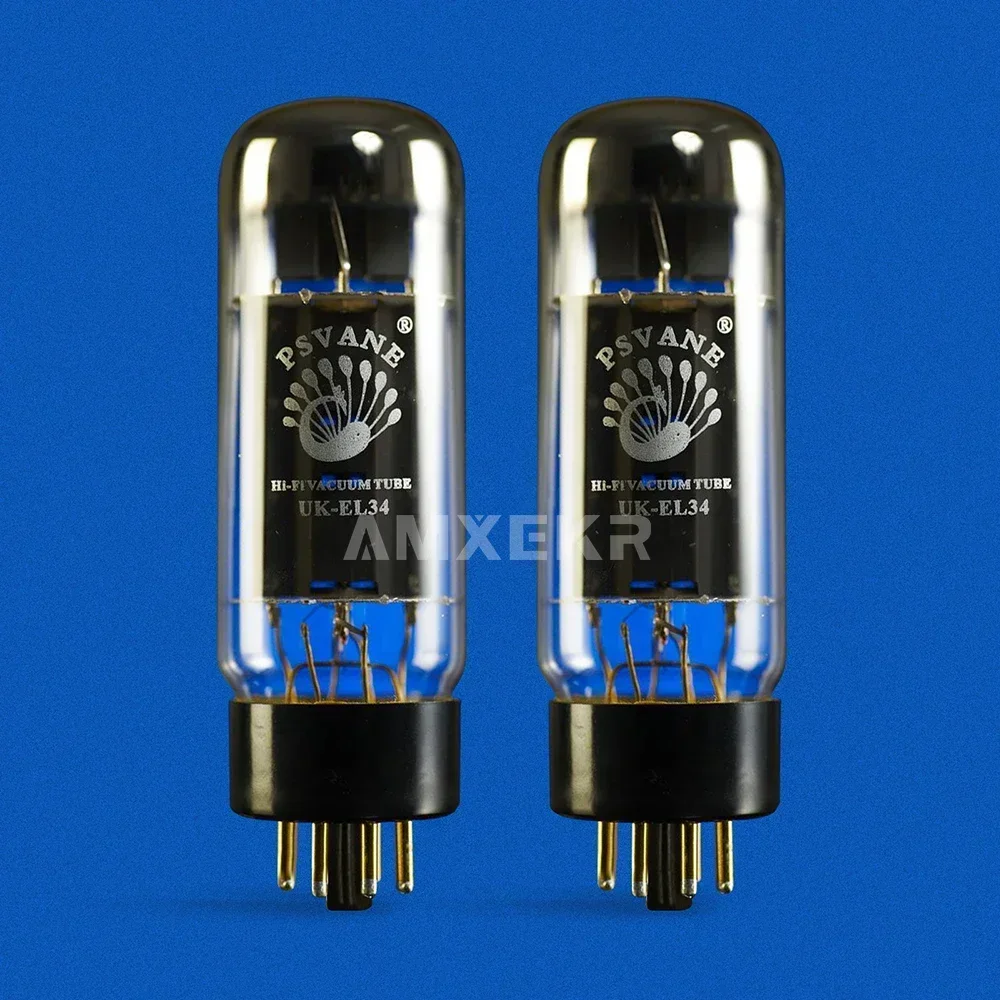 PSVANE UK-EL34 Tube Upgrade High Fidelity Matching Four EL34 EL34C 6CA7 6P3P 6L6 Precision Matching
