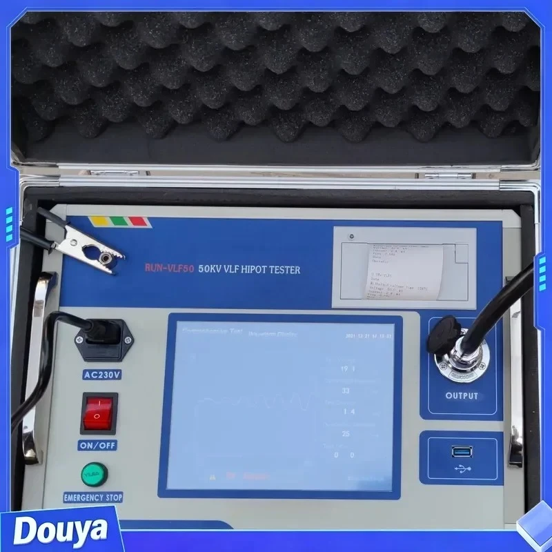 30 60 80 Very Low Frequency Tester Vlf AC Hipot Vlf Cable Testing Equipment 0.1Hz Vlf Hv Generator