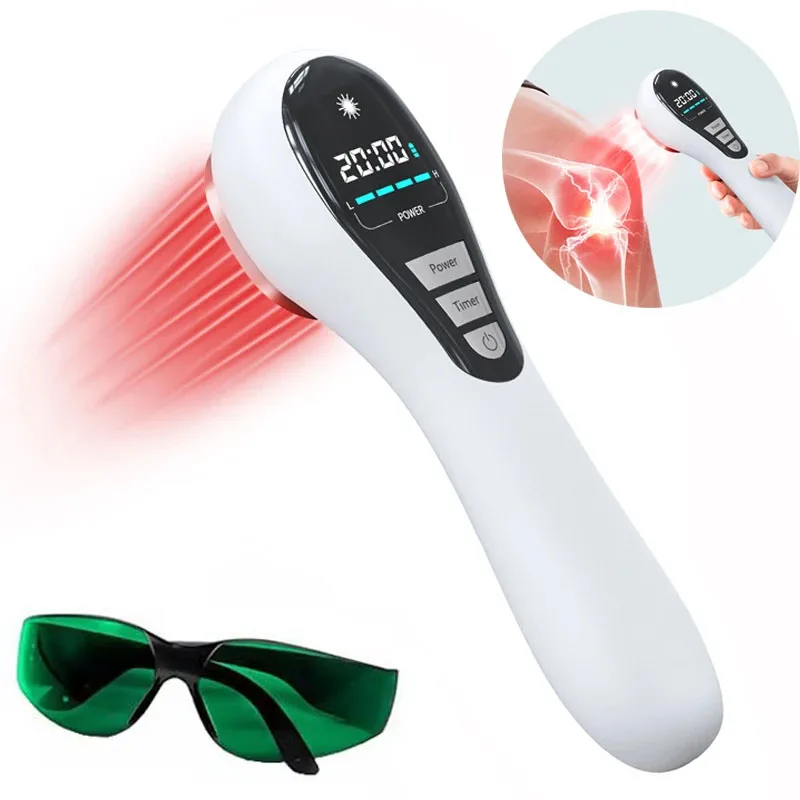 650nm 808nm Low Level Laser Red Light Therapy Device Cold Laser Physical Therapy Equipment For Body Muscle Joint Pet Pain Relief