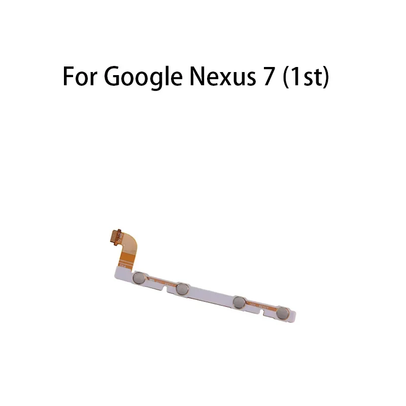 Power ON OFF Mute Switch Control Key Volume Button Flex Cable For Google Nexus 7 (1st )