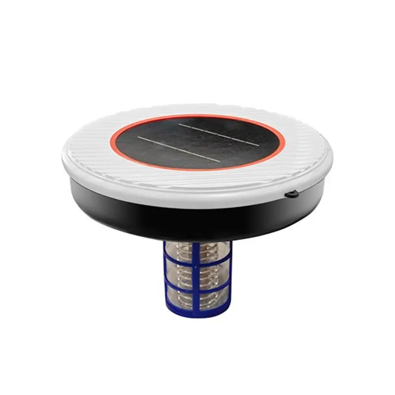 ABMR-Solar Pool Ionizer Copper Silver Swimming Pool Purifier Clear Water Cleaner Anti-Algae Outdoor Pond Sterilizer