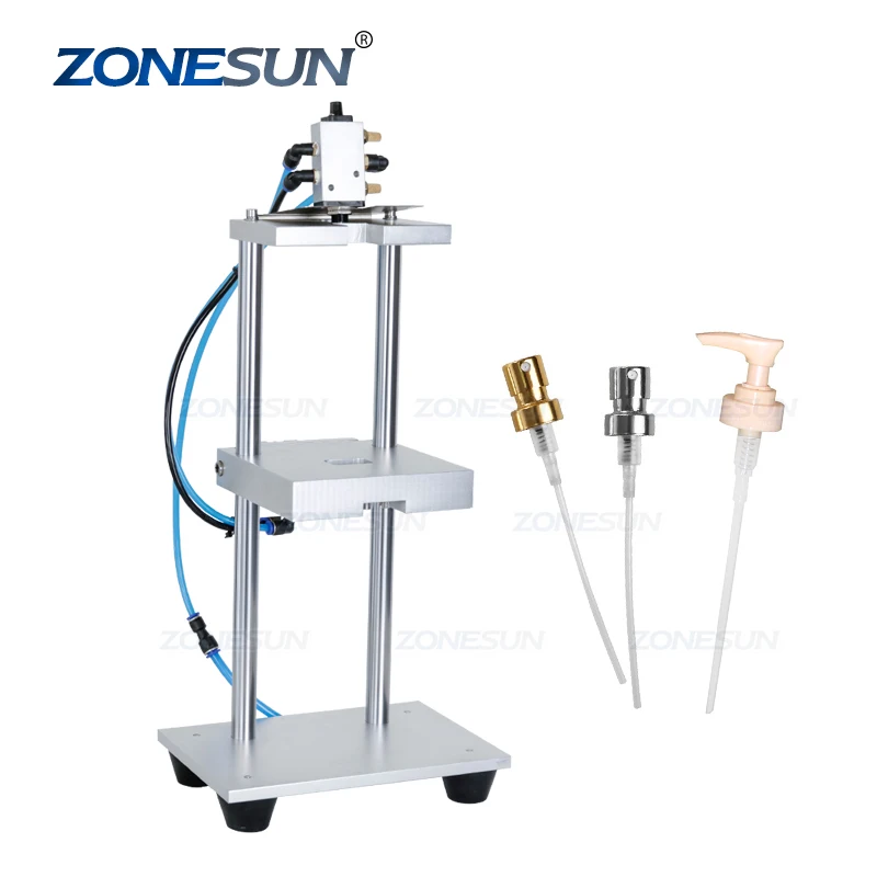 

ZONESUN ZS-JG300 Semi Automatic Pneumatic Perfume Pump Sprayer Plastic Tube Dip Tube Cutting Machine