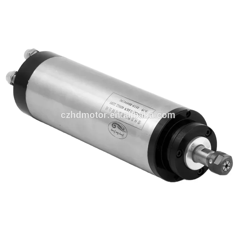 800W Water Cooled CNC Spindle Motor 24000RPM ER11 Collet 65mm Diameter for Wood PCB Engraving Machine 110V 220V High Speed