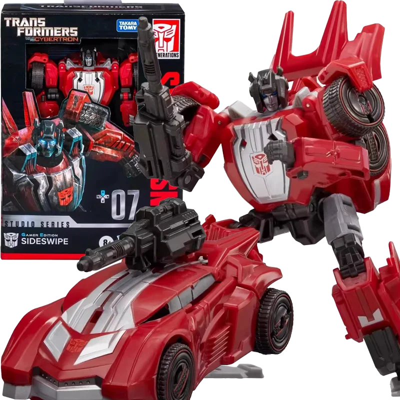 【In Stock】Takara Tomy Transformers Studio Series War for Cybertron Gamer Edition SS-GE-07 Sideswipe Action Figure Model Toy