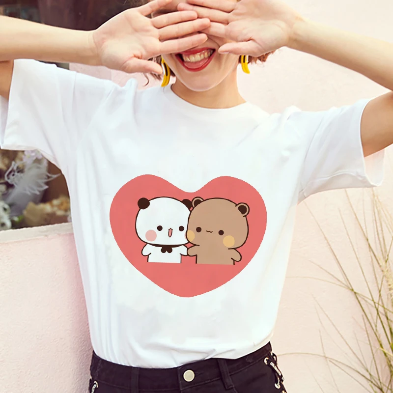 Bubu Dudu T Shirt Women Top Kawaii Funny T Shirts Summer Tops Y2k Fashion Casual Womans Clothing Short Sleeve Tee