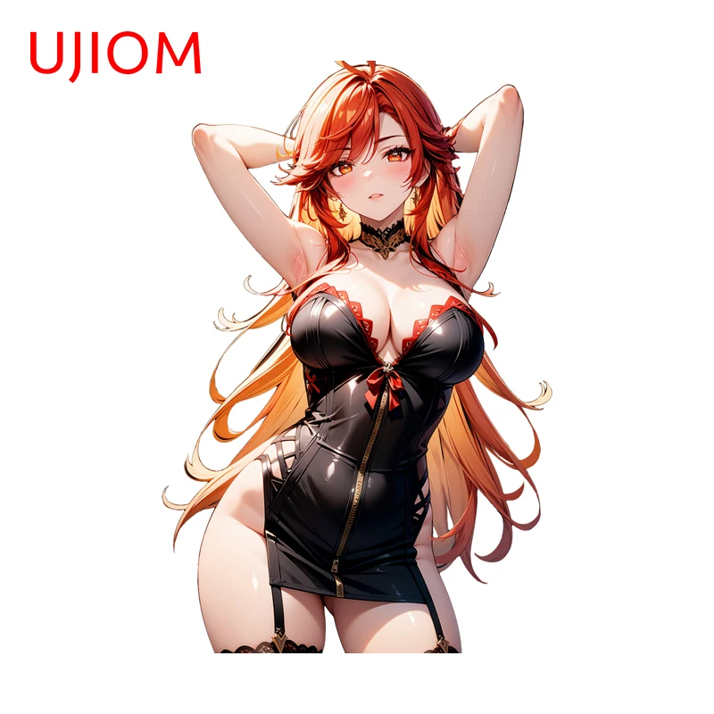 UJIOM Seductive Genshin Impact Mavuika Wall Sticker Attractive High Quality Unique Graphics Decal Room Decoration Accessories