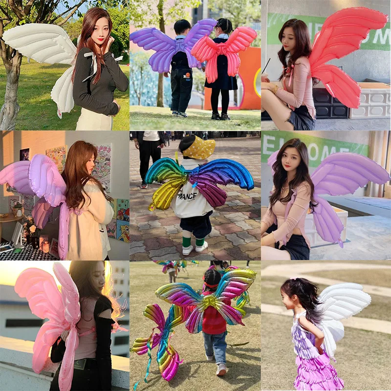 1/5 Butterfly Winged Balloon Angel Photo Birthday Prop Balloon