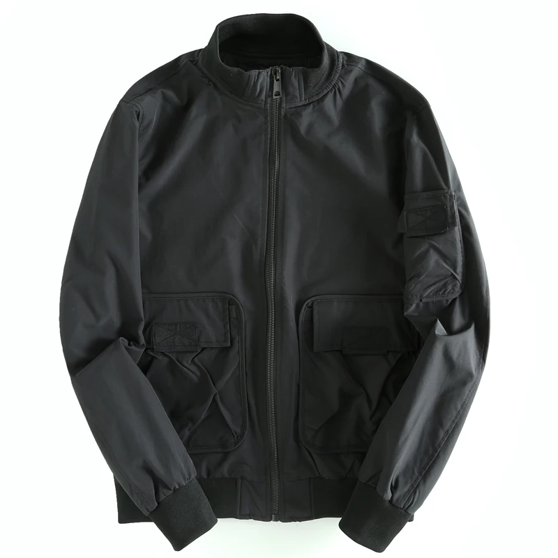 

ODM весенне-осенний мужской тюнер большого размера, цветная многоэтажная модная верхняя одежда, повседневная рабочая одежда из полиэстера с защитой от ветра