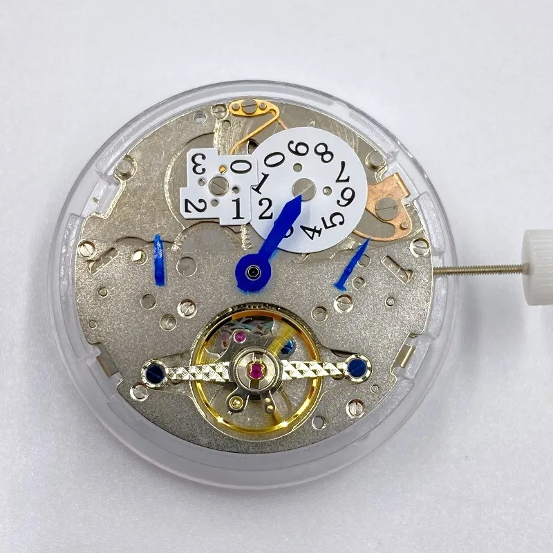 Parts are suitable for multi-functional automatic mechanical movement 12-point calendar, five-pin 6-point bare balance wheel