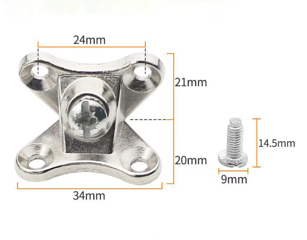 Butterfly Corner Brackets, Heavy-Duty L-Shaped Corner Brackets, with Screws, Metal Butterfly Corner Braces, Wooden Board Corner