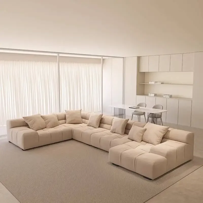 Reclining Beige Living Room Sofas Dark Vintage Nordic Corner Living Room Sofas Floor Sectional Divano Soggiorno Furniture Home