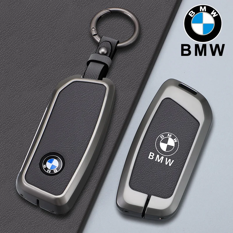 Car Key Case Cover Shell Fob Holder For BMW x1 u11 7 Series 735i 740Li X7 I7 G07 G09 LCI XM IX I20 2024 U06 G81 M3 Accessories view 4