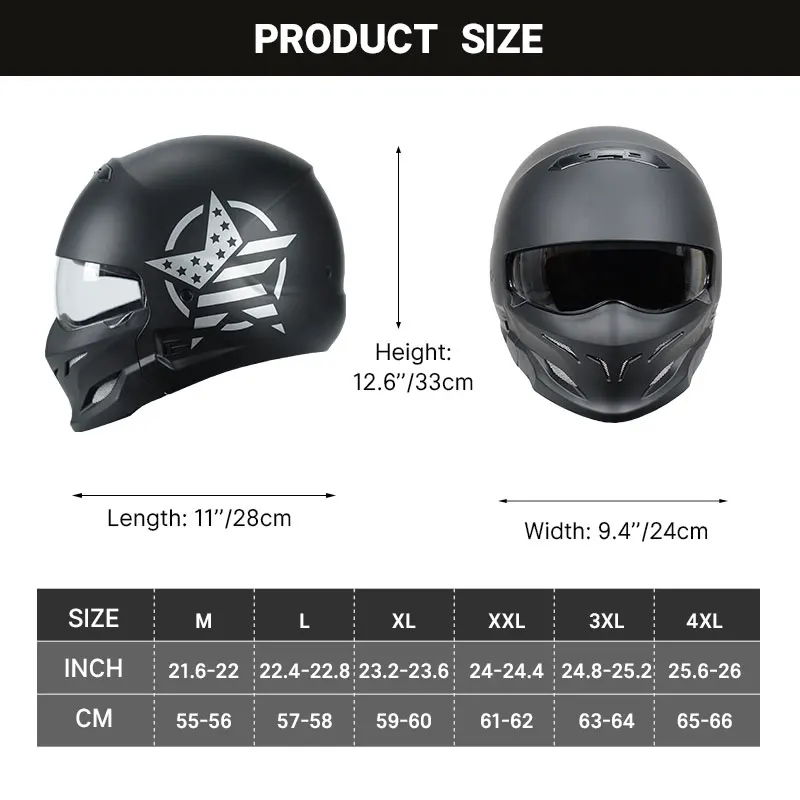Hot Sale Matt Black Scorpion Retro Helmet Half Face Classic Motorcycle Helmet with Anti-Scratch Visor DOT Approved Safety Style