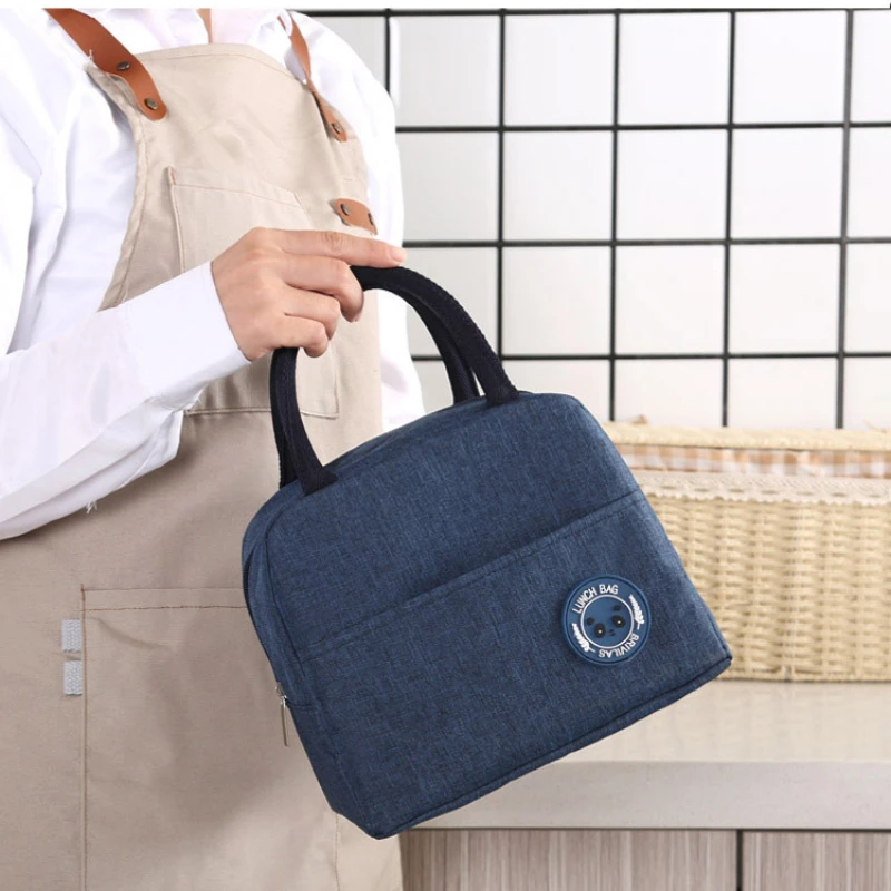 Insulated Lunch Bag Insulation Bento Pack Aluminum Foil Rice Bag Meal Pack Ice Pack Student Bento Lunch Handbag Insulation