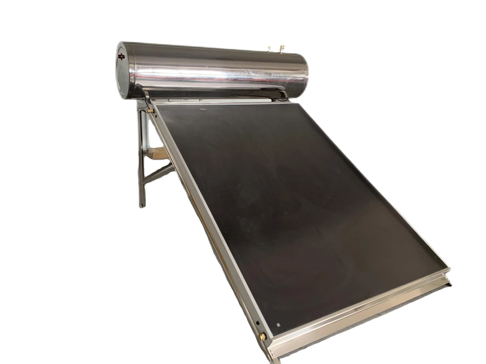High Pressurized Flat Plate Solar/Electric Water Heater with 300 Liter Blue Panel for Outdoor and  Use