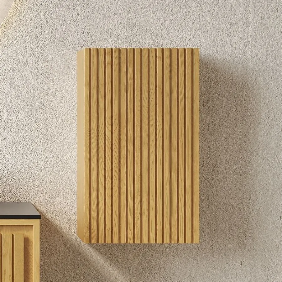 

MITCH 23 Tall Bathroom Wall Mounted Cabinet Narrow Storage Cabinet with Door Suitable for Small Spaces Such as Corners Applicab