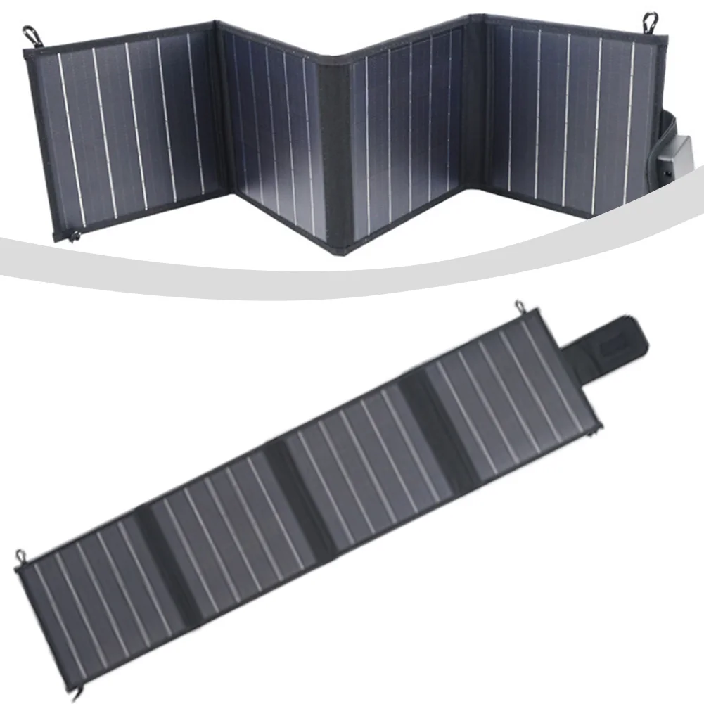 Portable Solar Panel Charger 20W USB for Outdoor Adventures Lightweight and Foldable Design for Camping and Hiking