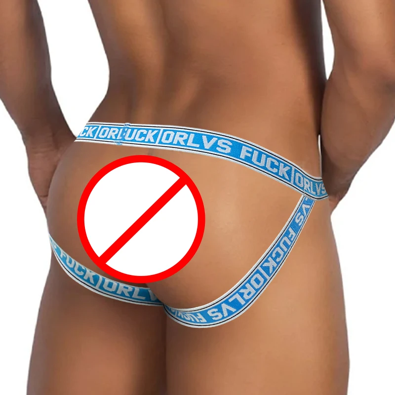 Sexy Mens Jockstrap Hollow Gay Underwear Cotton Jock Strap Male Thong Sexy Lingerie Low Waist Mens Thongs And G-strings