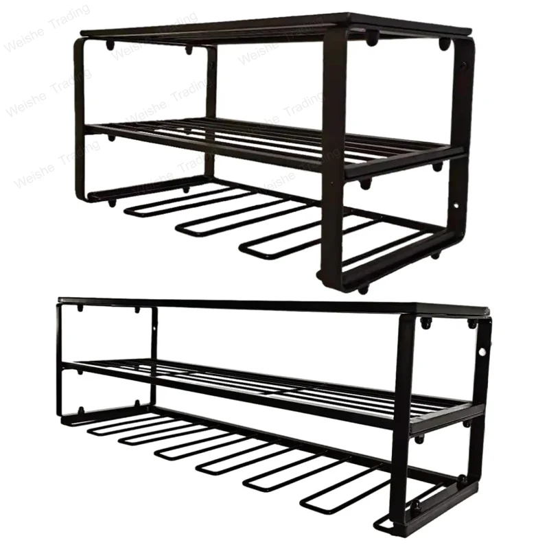 

Electric Tool Storage Rack Heavy Duty Wall Mounted Screwdriver Pliers Hammer Rack Electric Drill Holders for Workshop Garage