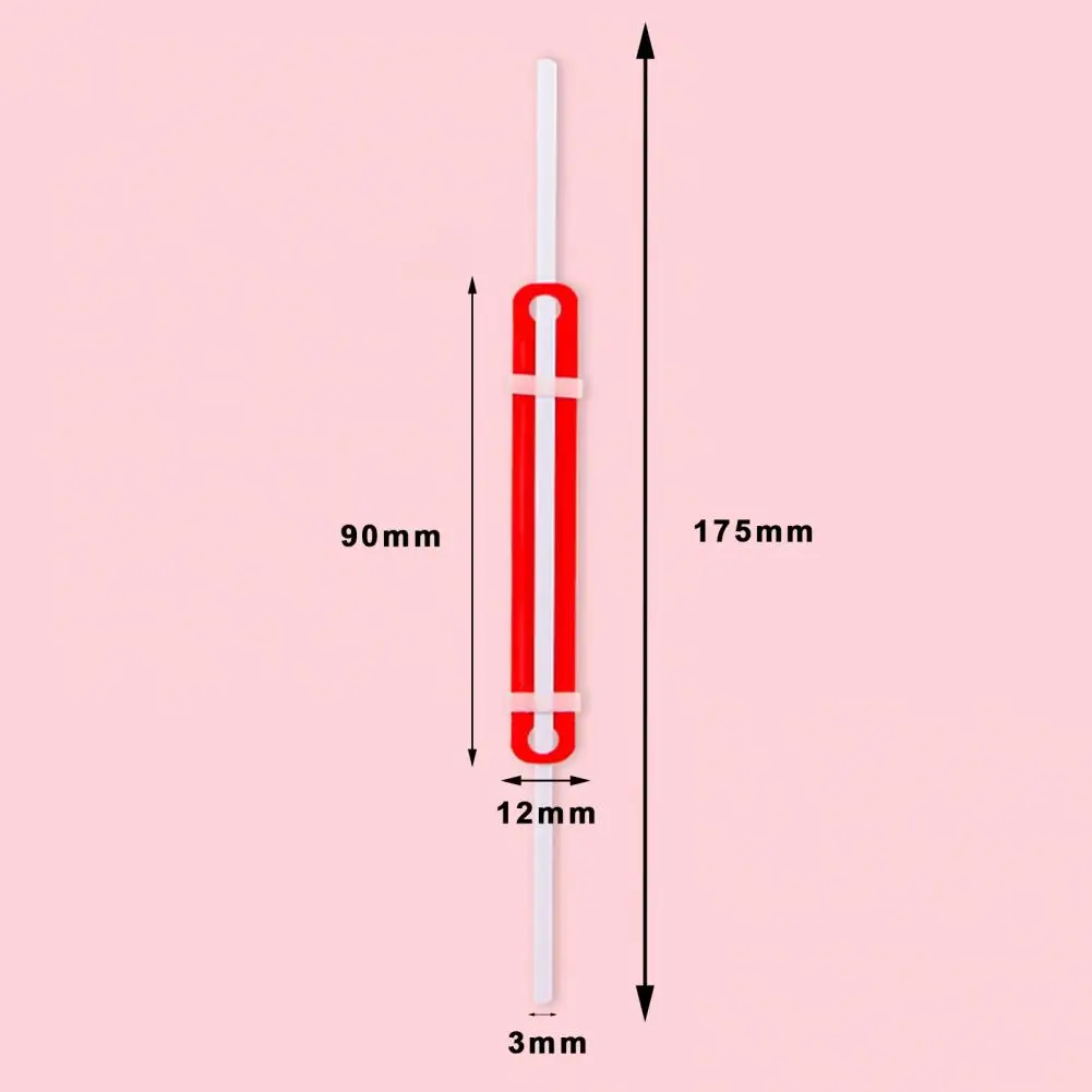 파일 종이 패스너 플라스틱 바인딩 클립, 2 홀 바인더 클립, 종이 빠른 고정 바인딩, 느슨한 잎 문서, 50 개