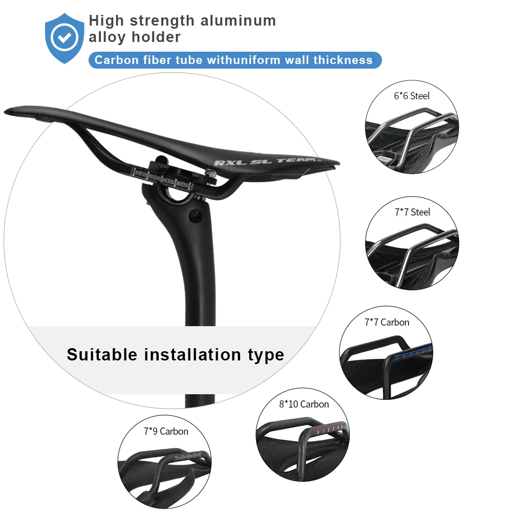 No Logo Carbon MTB Seatpost Offset 25mm Mountain Bike Seat Tube 25.4/27.2/31.6 Ultra-light Gloss/Matte Road Bicycle Seat Post