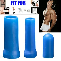 Silicone Penis Sleeves Vacuum Cup Extender Clamping Kit for Penis Enlargement/ Extender/Stretcher Replacement Cover Accessories