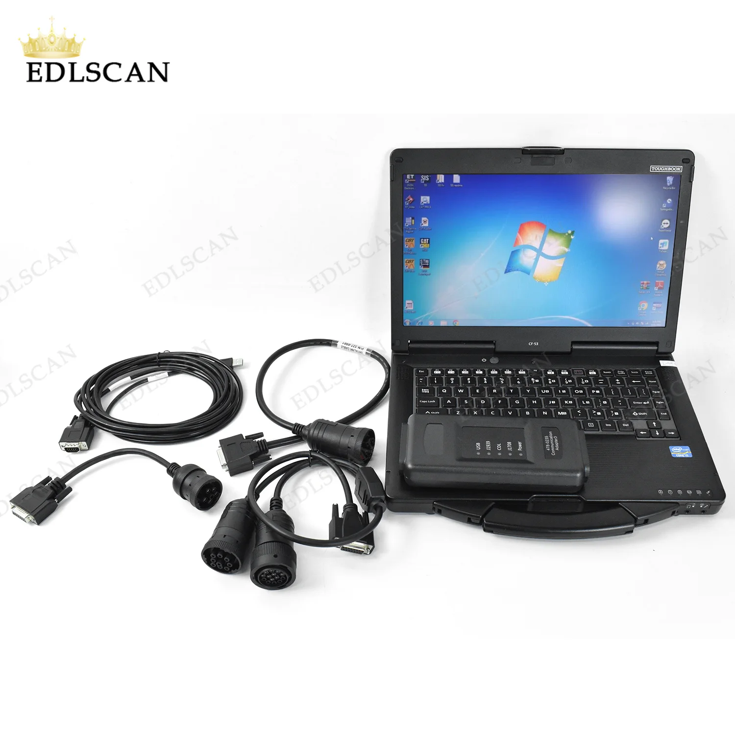 

CFC2/CF53 laptop+for ET4 Communication Adapter III comm3 with ET interface+sis software+Flash software for CA/T diagnostic kit