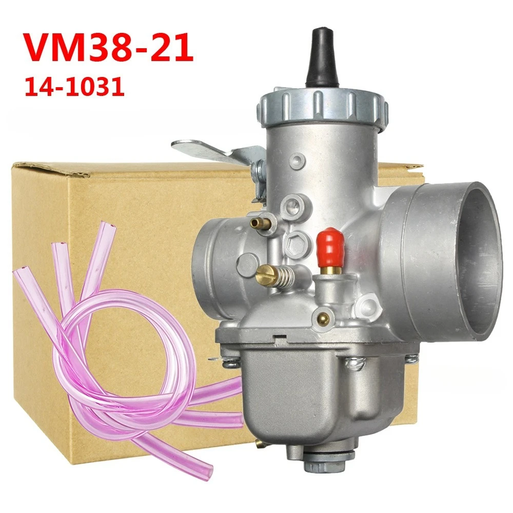 VM38 38mm Carburetor For Mikuni Round Slide VM Series Yamaha TZ350 VM38-9 250-500cc ATV Quad Carb 2 Stroke