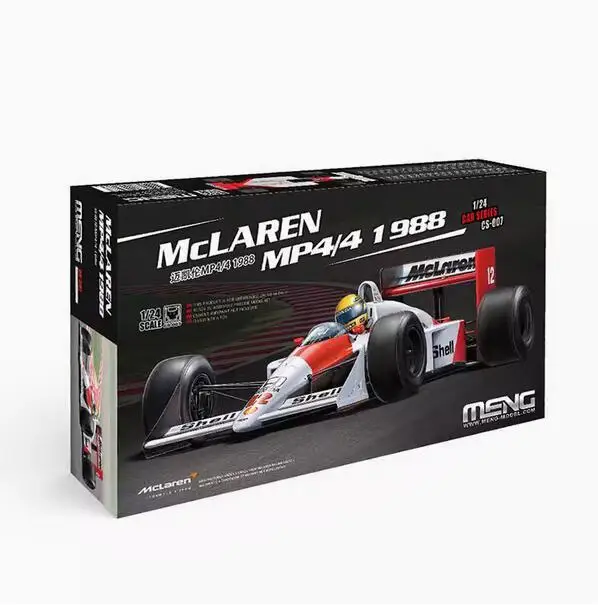 

MENG CS-007 1/24 Масштаб MC LAREN MP4/4 1988 набор моделей автомобилей