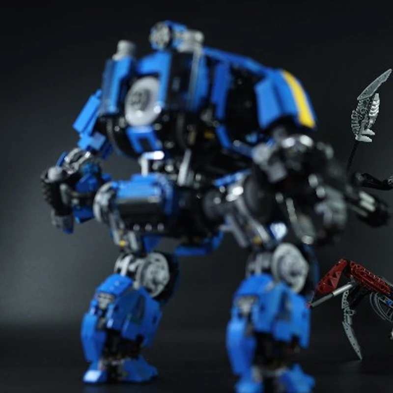 Popular Games 40K Model Building Moc Bricks Hammer Battle Mech Collection Technology Blocks Gift Modular Christmas Toys DIY Sets