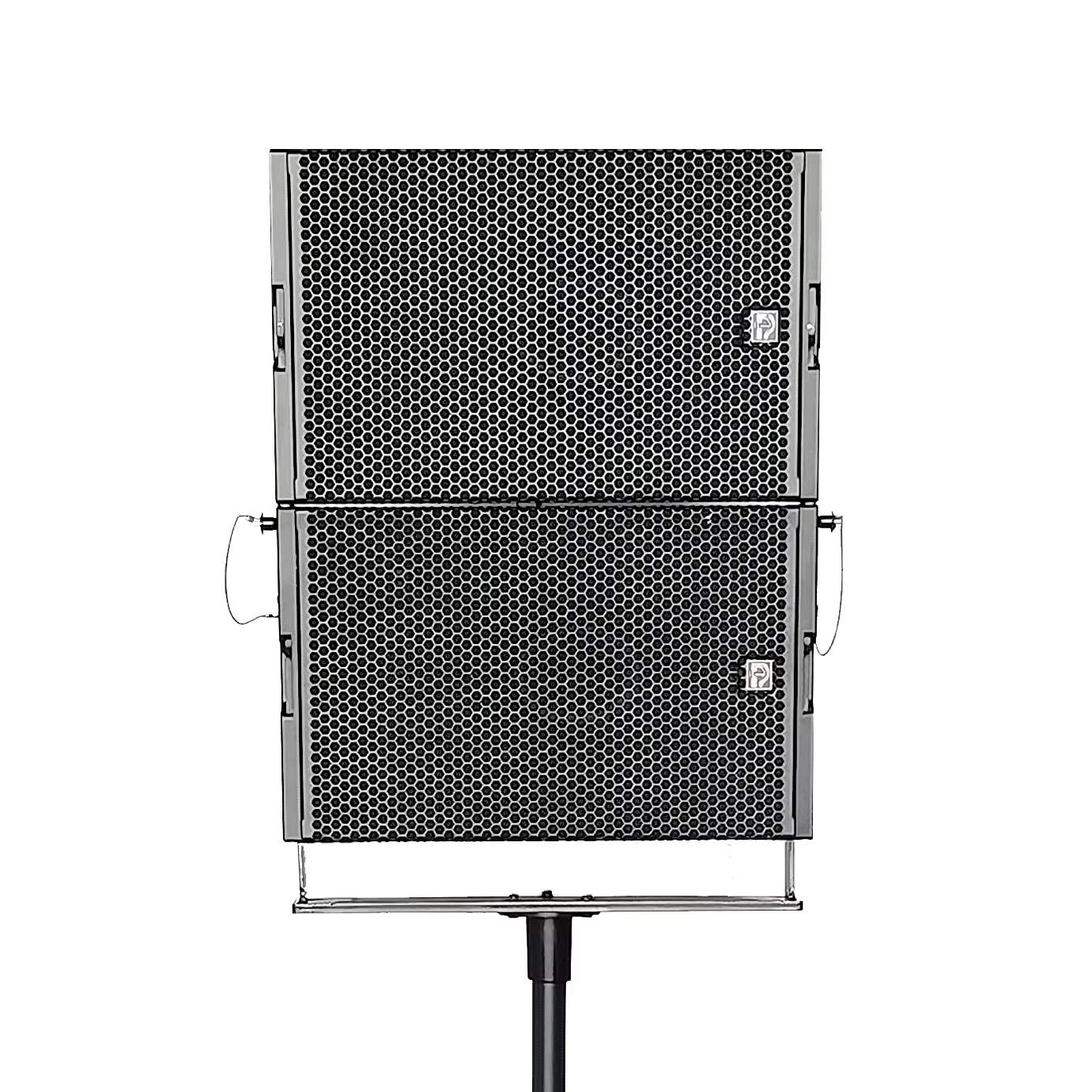 Professional Sound System 15-Inch Active Subwoofer Neodymium Hi-Res Audio Stacked 4+1 (Group 2) Array Set (SA115/DP+4*C.3208)