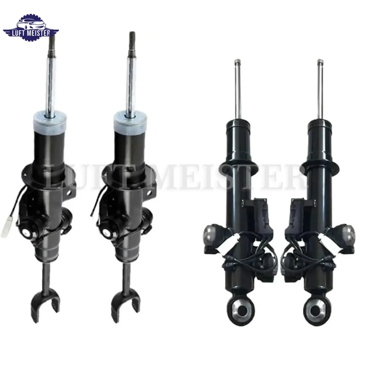 4PCS Front&Rear Electronic EDC Shock Absorber for BMW 5 Series F10 F11 37116796855 37116796856 3712679685