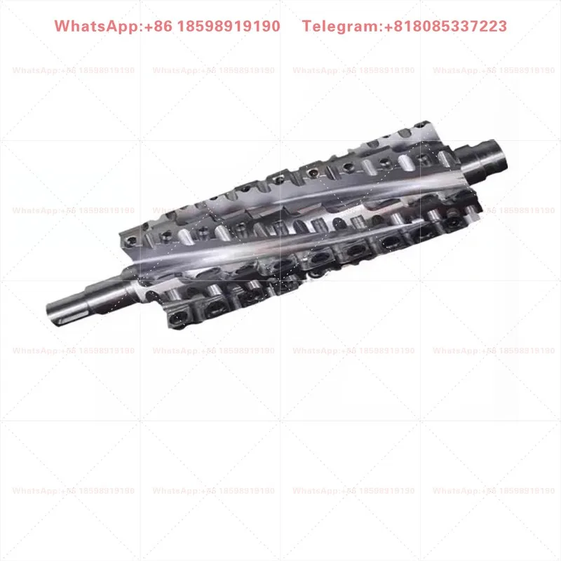 Woodworking Machinery Parts Customize Size Durable Spiral Cutter Head Spiral Cutter Head Shaft For Best Popular Planer Blade