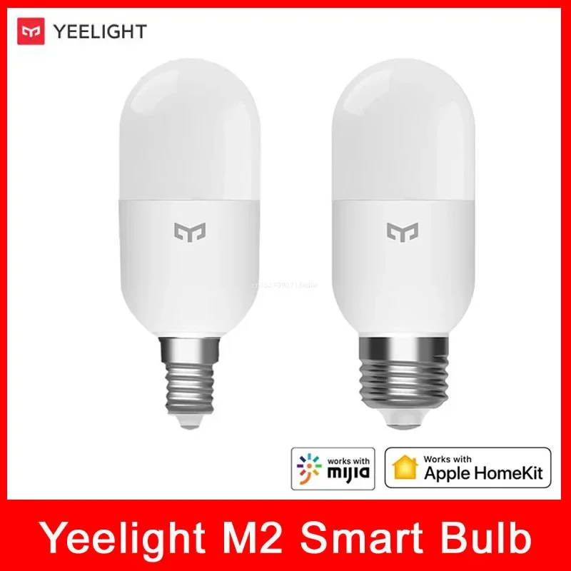 Yeelight M2 LED Smart Bulb Mesh 4W 450lm Bluetooth Version Adjusted Color Temperature E27 E14 Work For Homekit Mihome APP