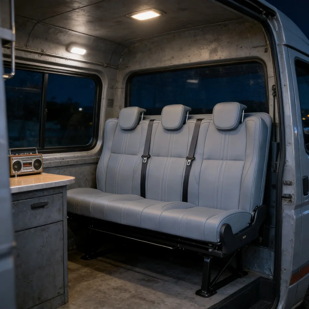 Wholesale Custom Passenger Seats for MPVs Van & Motorhome Modifications - Luxury Folding Seats with Adjustable Backrest