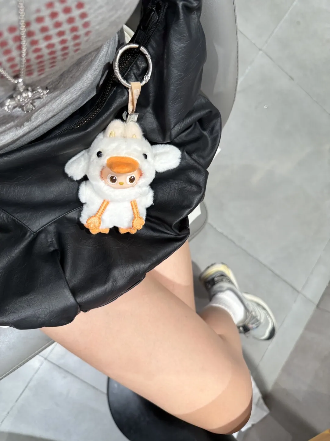 Cute Duck Dinosaur Outfit Clothes for Pop Mart Labubu 4.0 Mini Heart Password Series Doll Adorable Mini Doll Costume