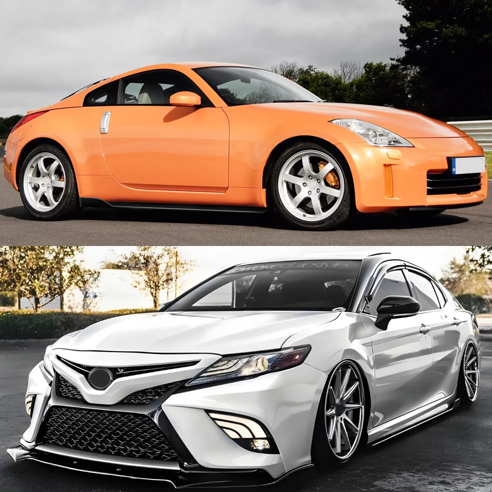 Kit de becquet de jupe latérale pour Hyundai Sonata 2011 – 2023, lèvre d'extension et panneau séparateur, ajustement personnalisé