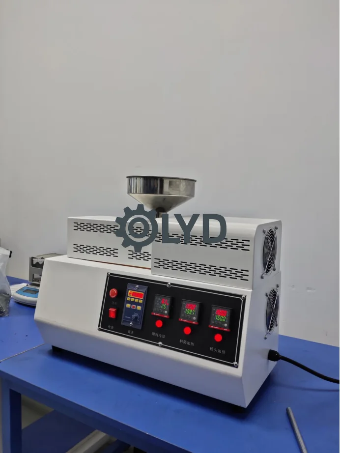 Compact Plastic Pelletizing Machine Modified Polymer Material Masterbatch Lab Twin Screw Extruder