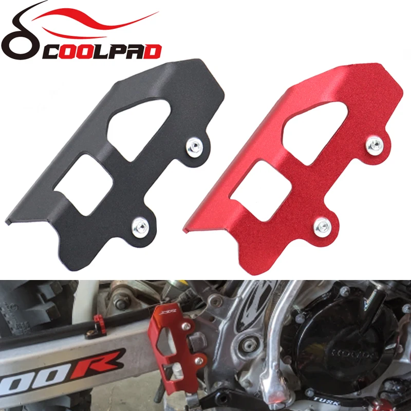 Rear Brake Master Cylinder Guard Cover For HONDA XR250R XR400R XR600R XR650R XR650L Motorcycle Protector CR250RR CR400R CR600R