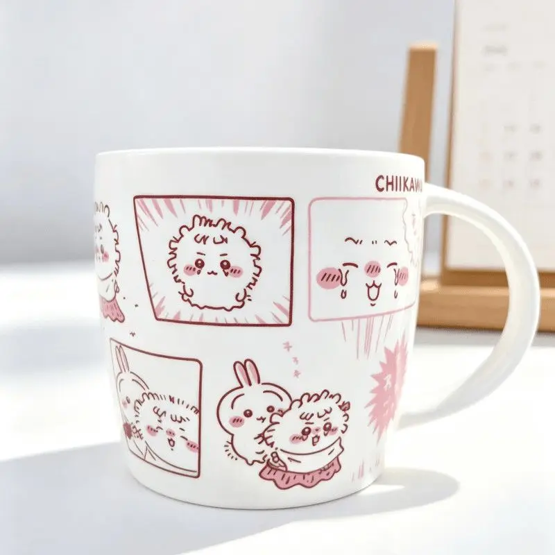 Jikikawa Cute Cartoon New Comic Character Mug Kawaii ceramic cups, nice tea cups, coffee cups Best friend's matching style view 6