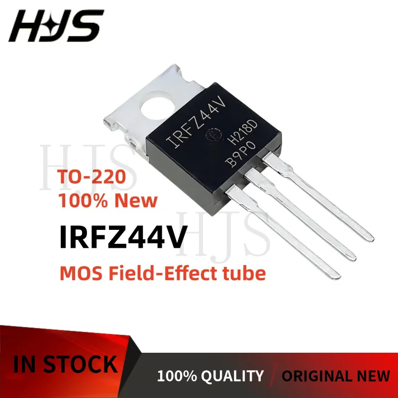 10-30PCS IRFZ44V IRFZ44VPBF IRFZ44 TO-220 N-channel MOS Field-Effect transistor 100% New