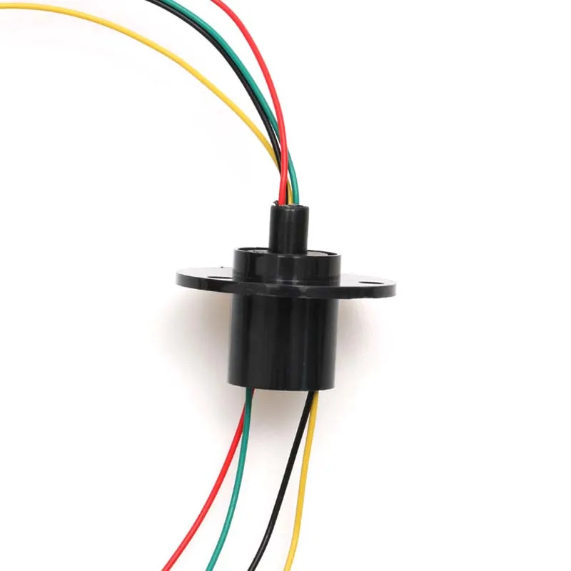 1PCS 22mm 5A/10A/15A/30A Wind Energy Slip Ring 2/3/4/6/8/12 Wire Channel  Capsule Rotary Joint Electronic Connector Adapter