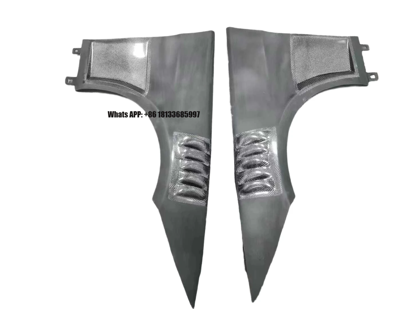 

Carbon Fiber Fender Front Lip for BMW F30 F35 F32 F33 F80 F82 Auto Car Accessories