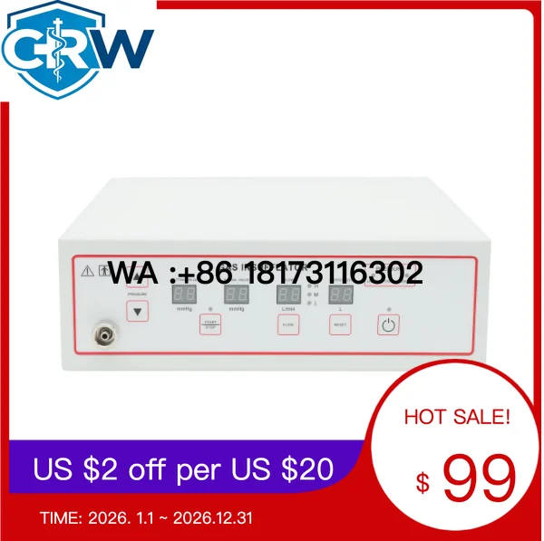 CRW 30L Digital CO2 Insufflator Machine for   Surgery with High Pressure Regulator & Complete Accessories