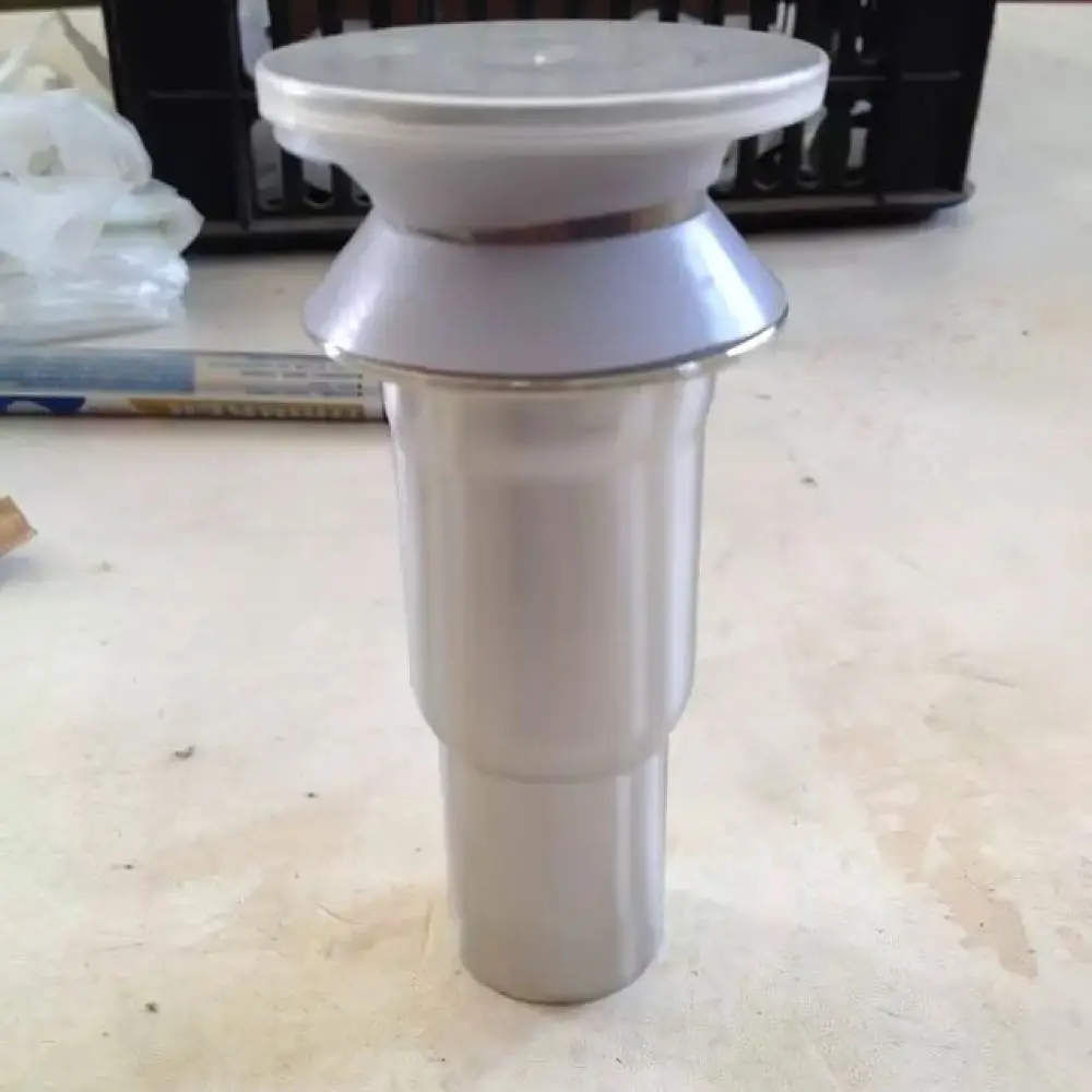 Stainless Steel Pop Up Sink Drainer Basin Waste Plug Filter With Overflow For Bathroom Washbasin Pipe Fittings Modern
