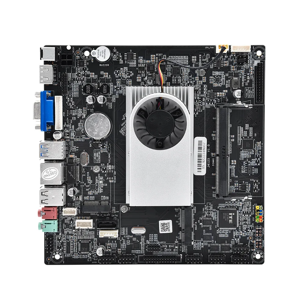 J4125 PC ITX motherboard CPU with DDR4 notebook memory integrated VGA HD interface