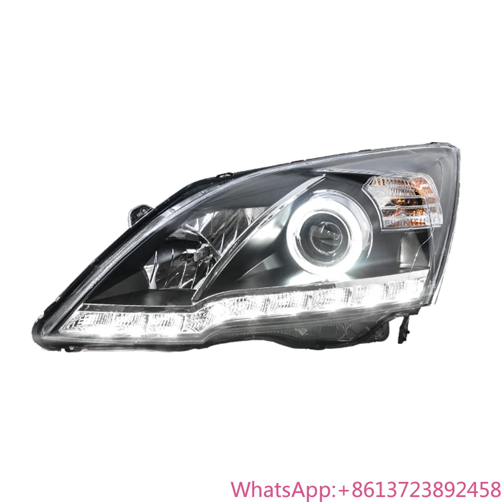 

Для Honda CR-V 2007-2011: Новые передние фары в сборе, 6500K LED, с линзой-проектором, 12В, автомобильный инструмент