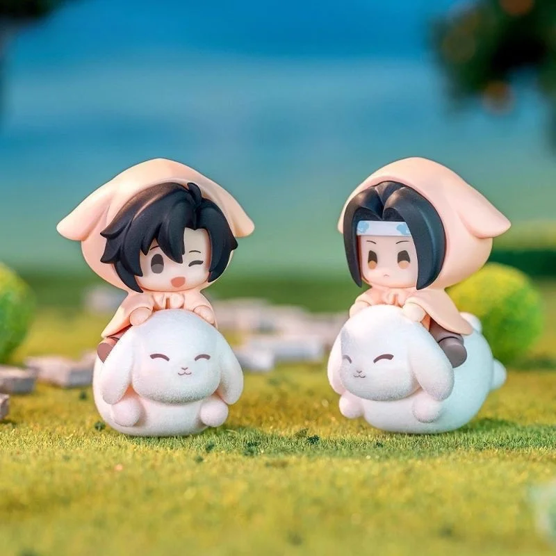 

Pre Sell Original Mo Dao Zu Shi Cute Pet Ride Affinity Series Blind Box Wei Wuxian Lan Zhan Mini Doll Anime Figure Model Toys