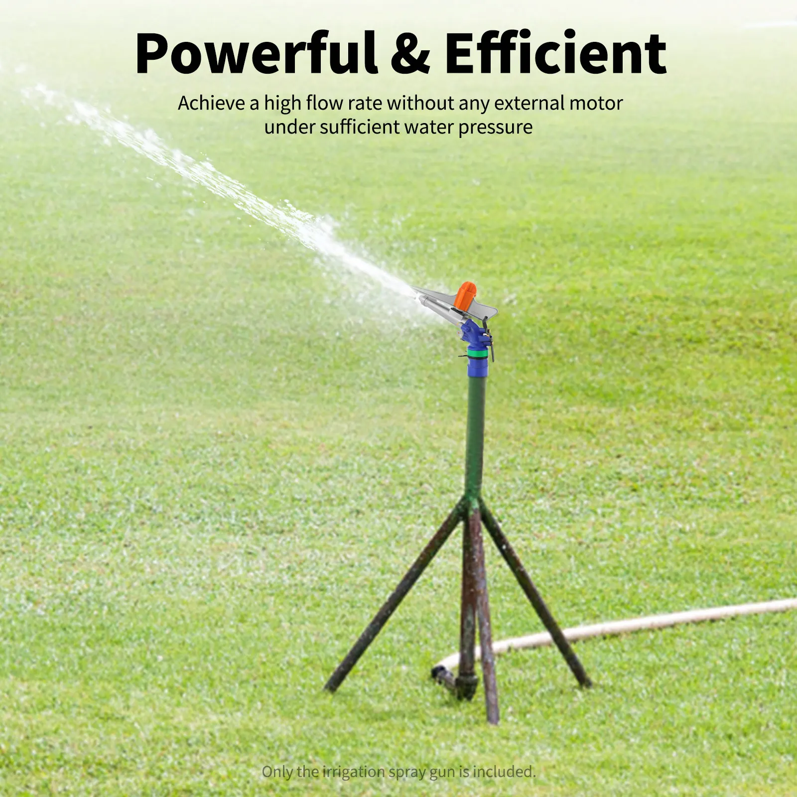 

Compact&Easy-Clean Irrigation Spray Gun (22.44*14.57In) - Water-Rinsable&Wiped With Damp Rag, Ideal For Agriculture